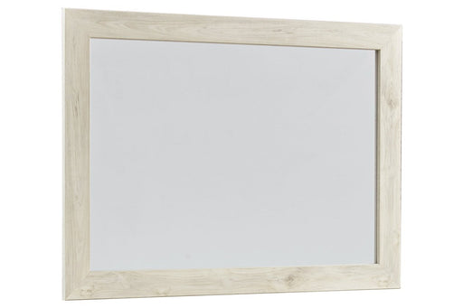 [SPECIAL] Cambeck Whitewash Bedroom Mirror - B192-36 - Lara Furniture