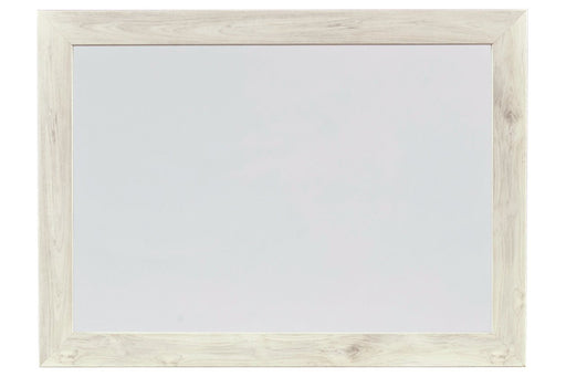 [SPECIAL] Cambeck Whitewash Bedroom Mirror - B192-36 - Lara Furniture