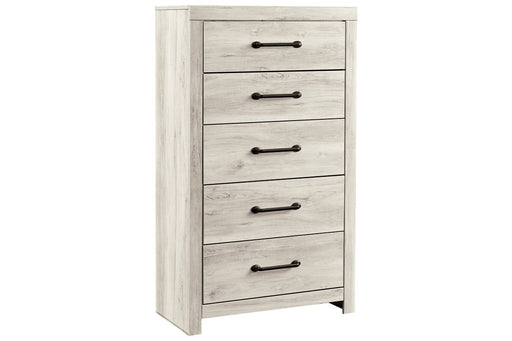 [SPECIAL] Cambeck Whitewash Chest of Drawers - B192-46 - Lara Furniture