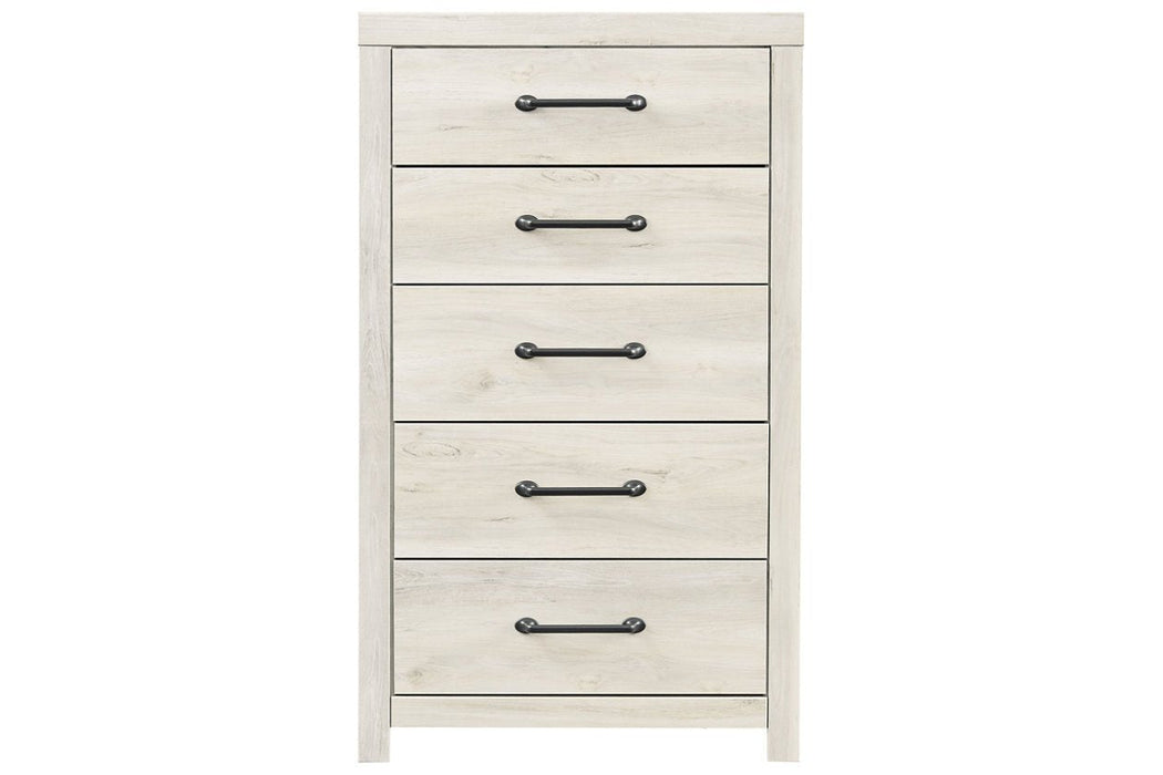 [SPECIAL] Cambeck Whitewash Chest of Drawers - B192-46 - Lara Furniture