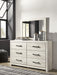 [SPECIAL] Cambeck Whitewash Footboard Storage Bedroom Set - Lara Furniture