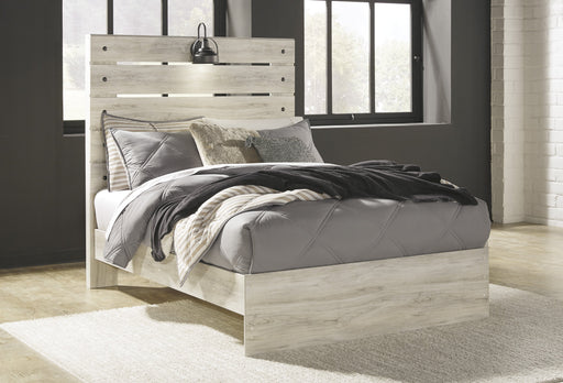 [SPECIAL] Cambeck Whitewash Full Panel Bed - Lara Furniture