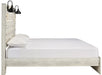 [SPECIAL] Cambeck Whitewash King Panel Bed - Lara Furniture