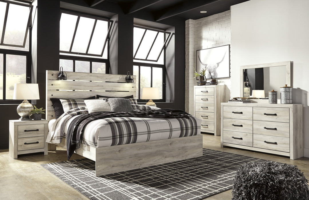 [SPECIAL] Cambeck Whitewash Panel Bedroom Set - Lara Furniture