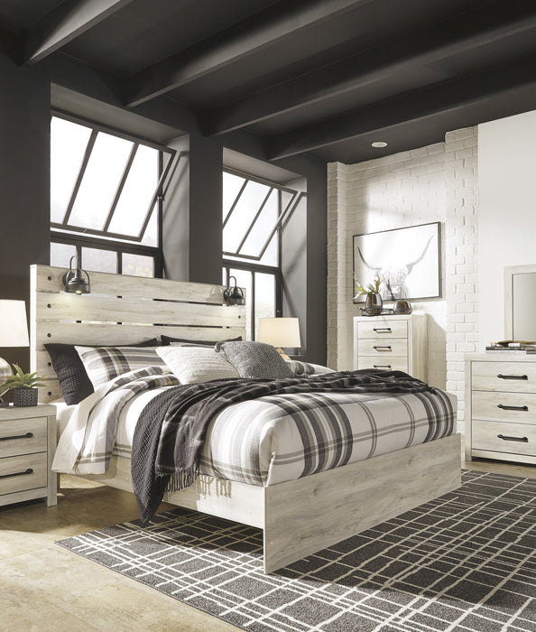 [SPECIAL] Cambeck Whitewash Panel Bedroom Set - Lara Furniture