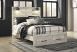 [SPECIAL] Cambeck Whitewash Queen Footboard Storage Bed - Lara Furniture