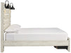 [SPECIAL] Cambeck Whitewash Queen Footboard Storage Bed - Lara Furniture