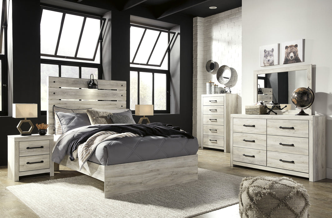 [SPECIAL] Cambeck Whitewash Youth Panel Bedroom Set - Lara Furniture