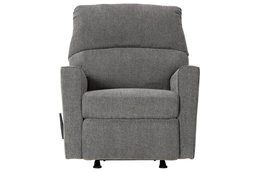 [SPECIAL] Dalhart Charcoal Recliner - 8570325 - Lara Furniture