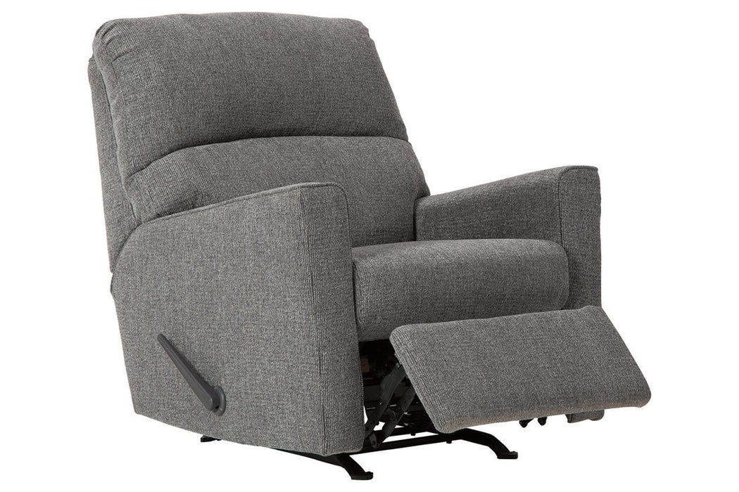 [SPECIAL] Dalhart Charcoal Recliner - 8570325 - Lara Furniture