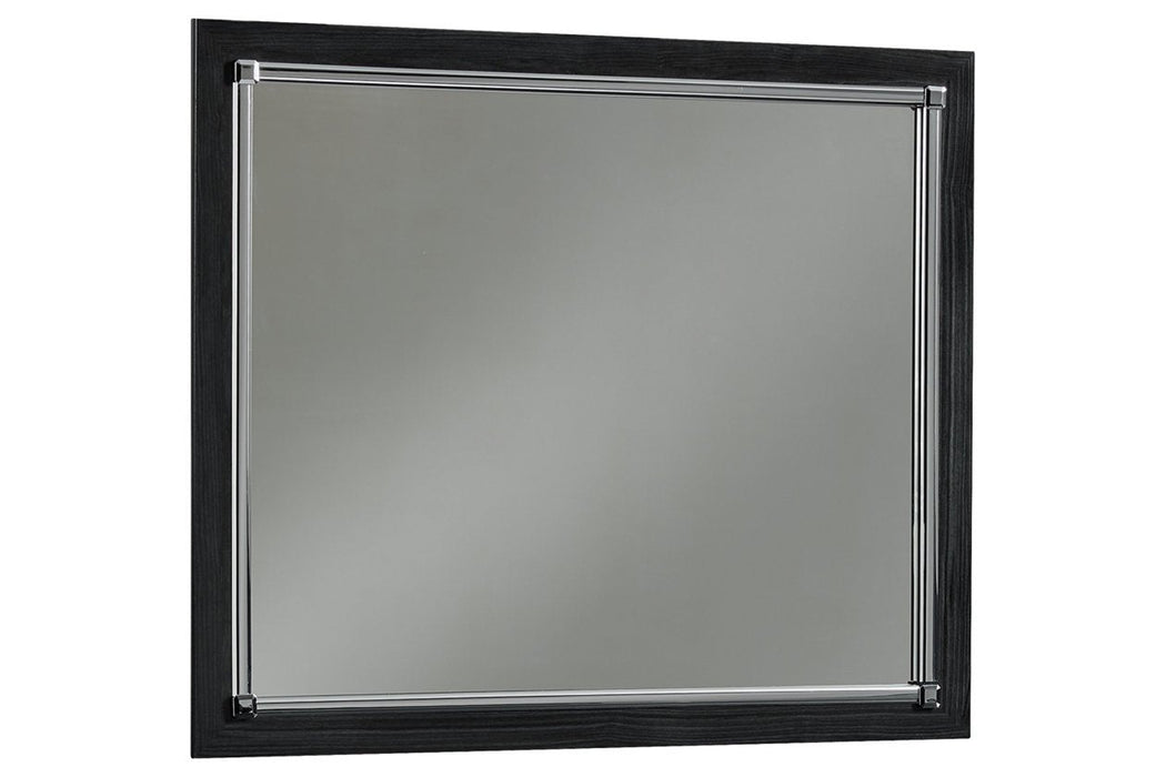 [SPECIAL] Kaydell Black Bedroom Mirror - B1420-36 - Lara Furniture