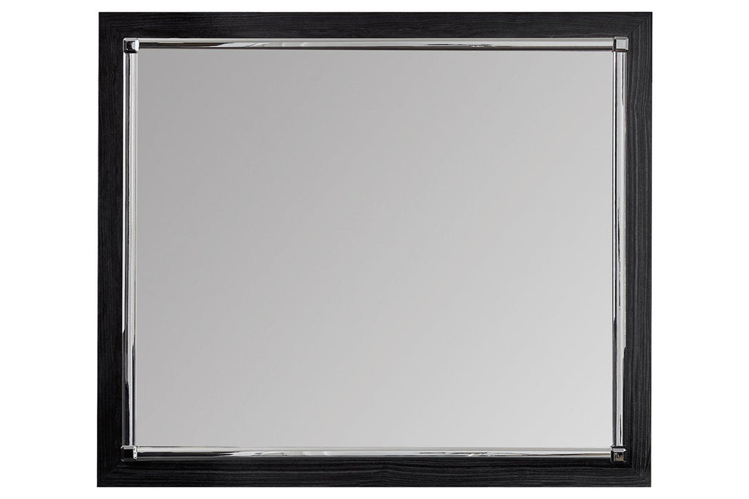 [SPECIAL] Kaydell Black Bedroom Mirror - B1420-36 - Lara Furniture