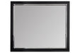 [SPECIAL] Kaydell Black Bedroom Mirror - B1420-36 - Lara Furniture