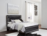 [SPECIAL] Kaydell Black LED Panel Bedroom Set - Lara Furniture