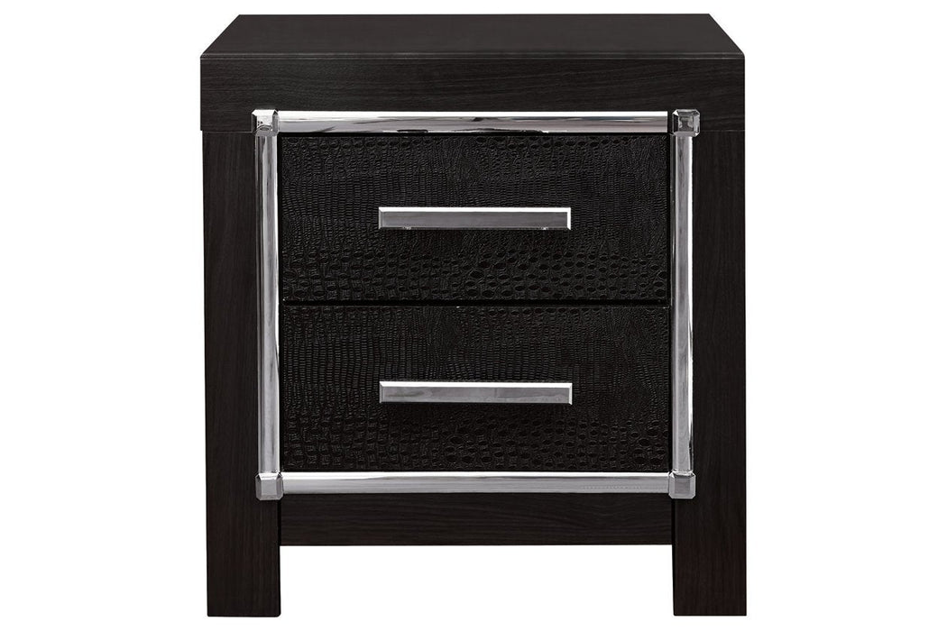 [SPECIAL] Kaydell Black Nightstand - B1420-92 - Lara Furniture