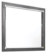 [SPECIAL] Lodanna Gray Bedroom Mirror - B214-36 - Lara Furniture