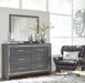 [SPECIAL] Lodanna Gray LED Panel Bedroom Set - Lara Furniture