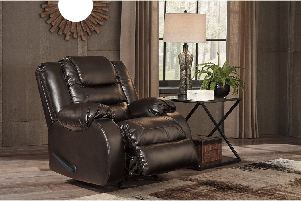 [SPECIAL] Vacherie Chocolate Recliner - 7930725 - Lara Furniture