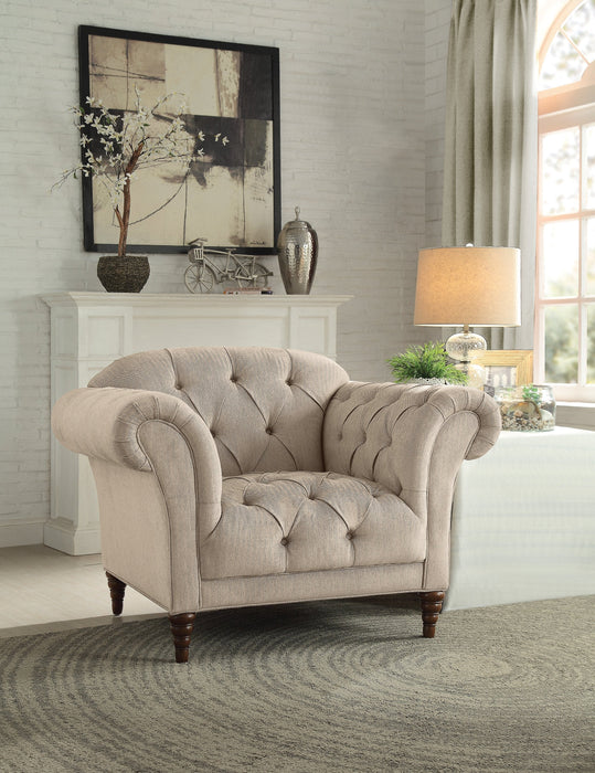 St. Claire Beige Armchair - 8469-1 - Lara Furniture