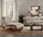 St. Claire Beige Chaise - 8469-5 - Lara Furniture