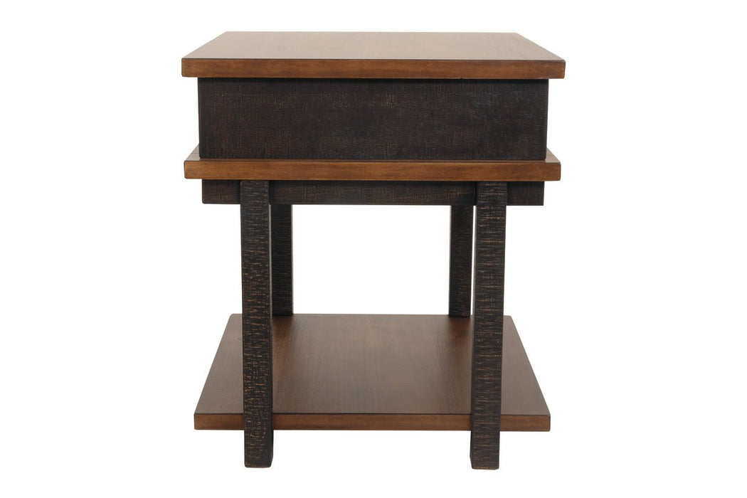 Stanah Two-tone End Table - T892-3 - Lara Furniture