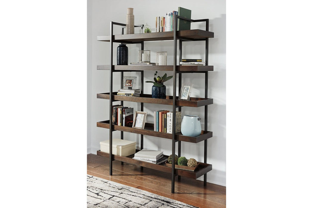 Starmore Brown 76" Bookcase - H633-70 - Lara Furniture