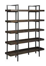 Starmore Brown 76" Bookcase - H633-70 - Lara Furniture