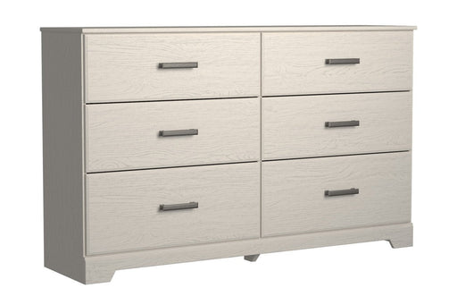 Stelsie White Dresser - B2588-31 - Lara Furniture