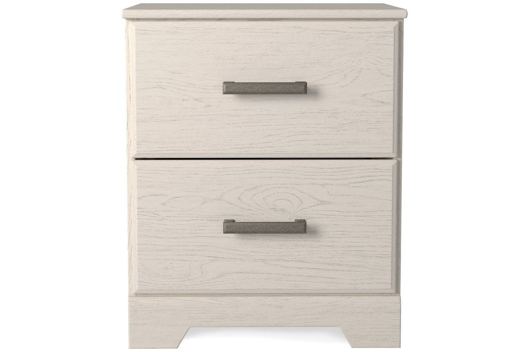 Stelsie White Nightstand - B2588-92 - Lara Furniture