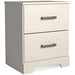 Stelsie White Nightstand - B2588-92 - Lara Furniture