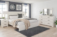 Stelsie White  Panel Bedroom Set - Lara Furniture