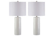 Steuben White Table Lamp (Set of 2) - L177904 - Lara Furniture