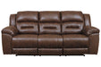 Stoneland Chocolate Power Reclining Sofa - 3990487 - Lara Furniture