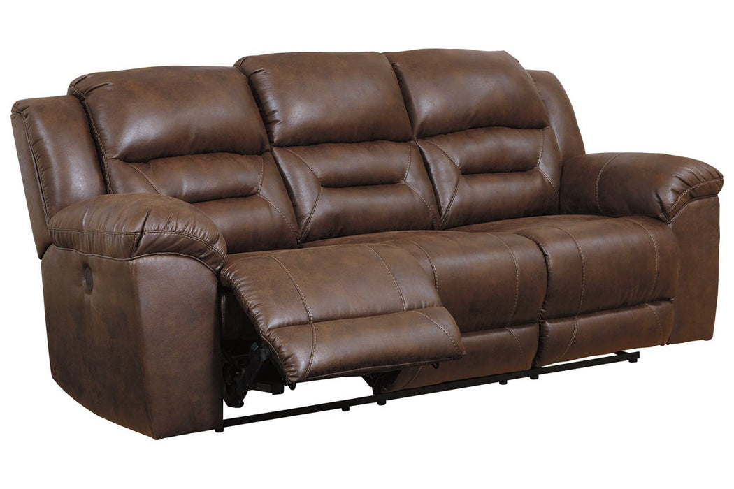 Stoneland Chocolate Power Reclining Sofa - 3990487 - Lara Furniture