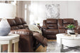 Stoneland Chocolate Reclining Sofa - 3990488 - Lara Furniture