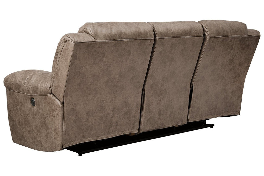 Stoneland Fossil Power Reclining Sofa - 3990587 - Lara Furniture