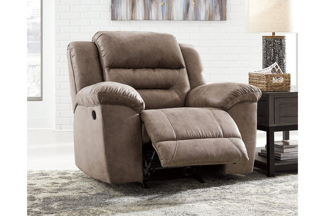 Stoneland Fossil Recliner - 3990525 - Lara Furniture