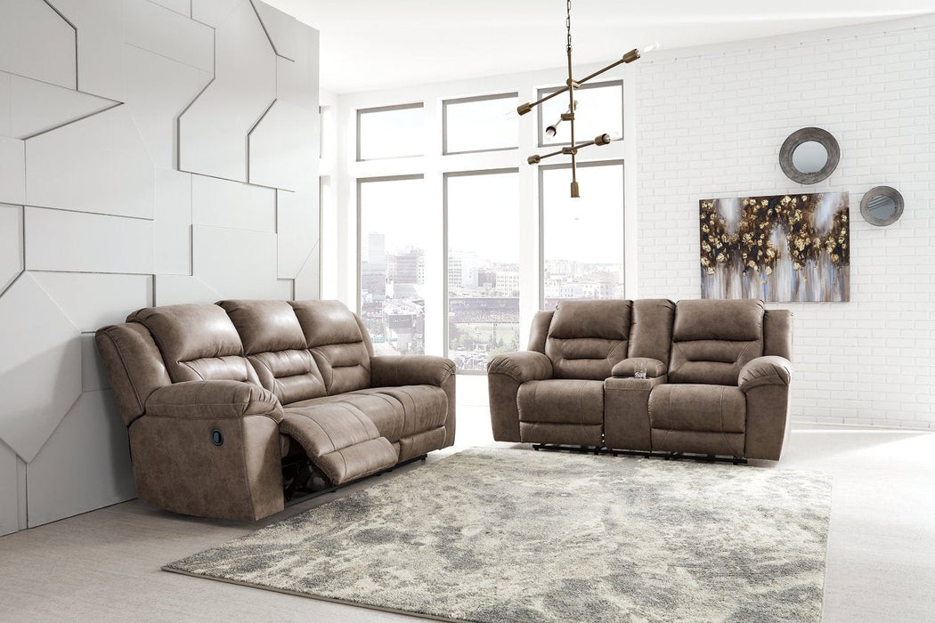 Stoneland Fossil Reclining Sofa - 3990588 - Lara Furniture