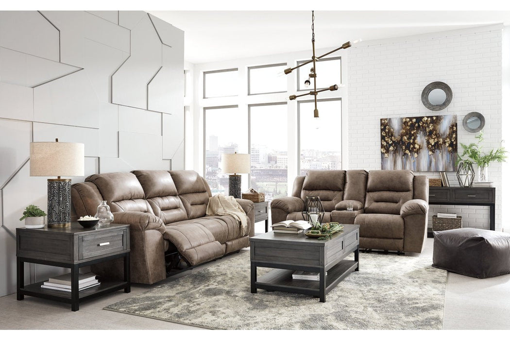 Stoneland Fossil Reclining Sofa - 3990588 - Lara Furniture