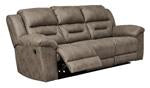 Stoneland Fossil Reclining Sofa - 3990588 - Lara Furniture