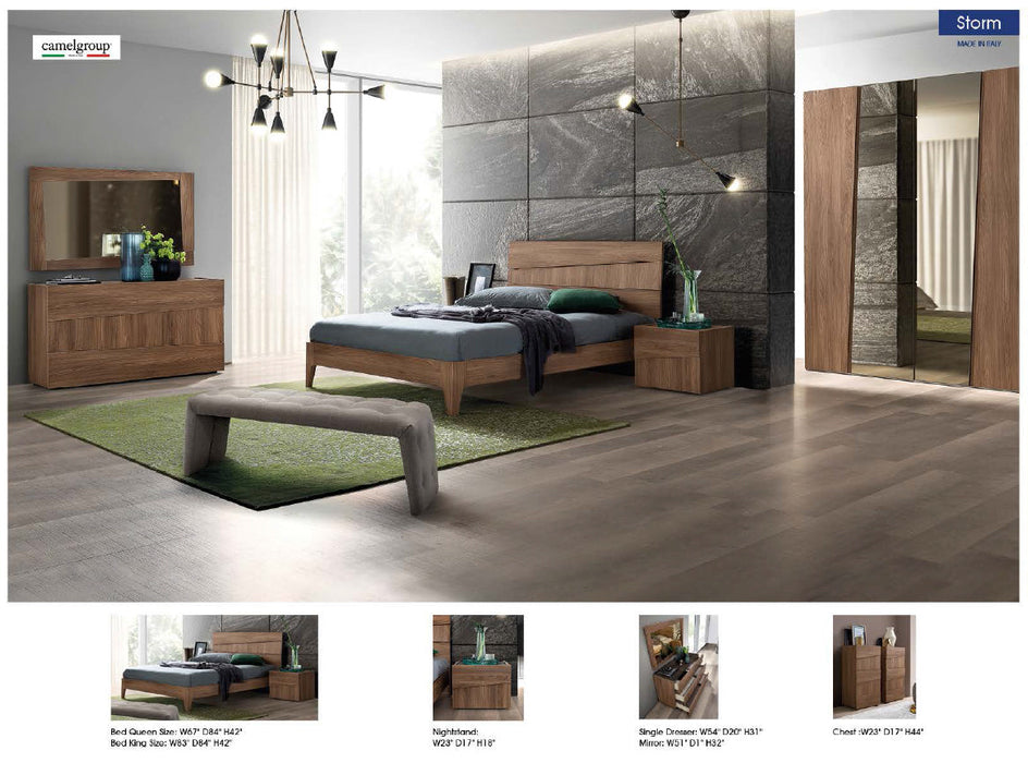 Storm Bedroom, Camelgroup Italy Set - Lara Furniture