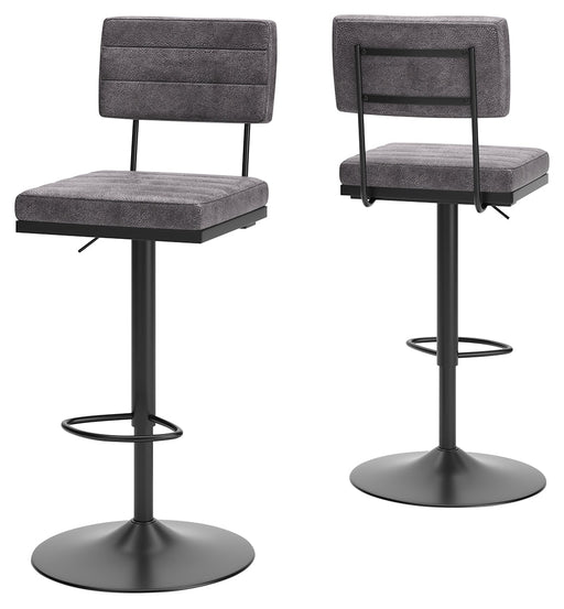 Strumford Bar Height Bar Stool (Set of 2) - D119-630 - Lara Furniture