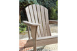 Sundown Treasure Grayish Brown Adirondack Chair - P014-898 - Lara Furniture