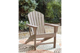 Sundown Treasure Grayish Brown Adirondack Chair - P014-898 - Lara Furniture