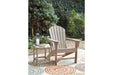 Sundown Treasure Grayish Brown Adirondack Chair - P014-898 - Lara Furniture