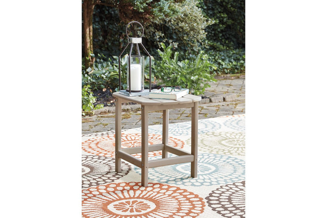 Sundown Treasure Grayish Brown End Table - P014-703 - Lara Furniture