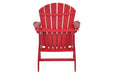 Sundown Treasure Red Adirondack Chair - P013-898 - Lara Furniture