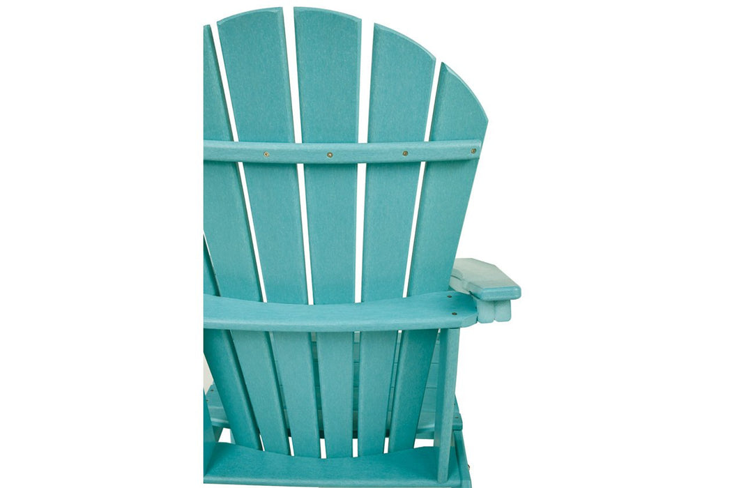 Sundown Treasure Turquoise Adirondack Chair - P012-898 - Lara Furniture