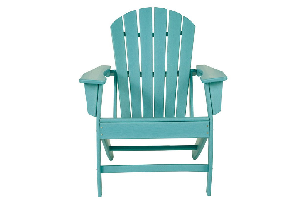 Sundown Treasure Turquoise Adirondack Chair - P012-898 - Lara Furniture