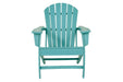 Sundown Treasure Turquoise Adirondack Chair - P012-898 - Lara Furniture